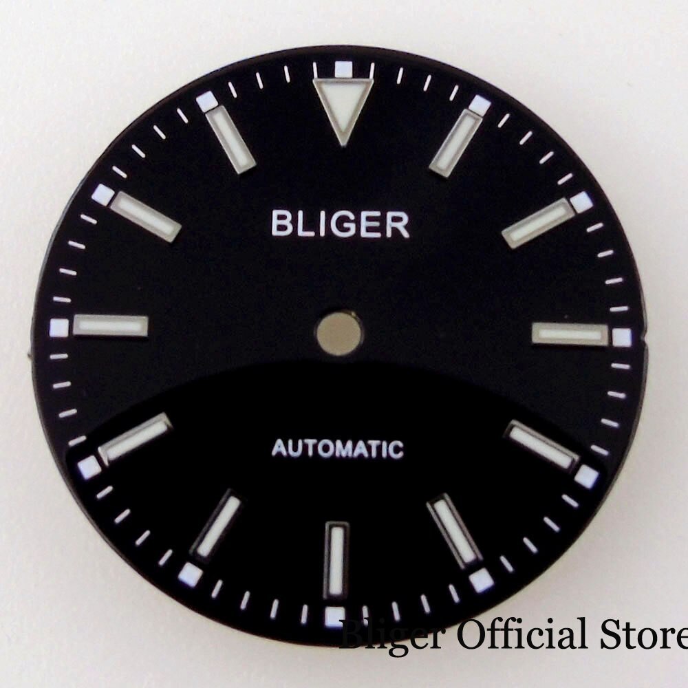 New 29.2mm Watch Dial Face fit ETA 2824 NH35A NH36A Lume DJ Hand Pink Black Blue