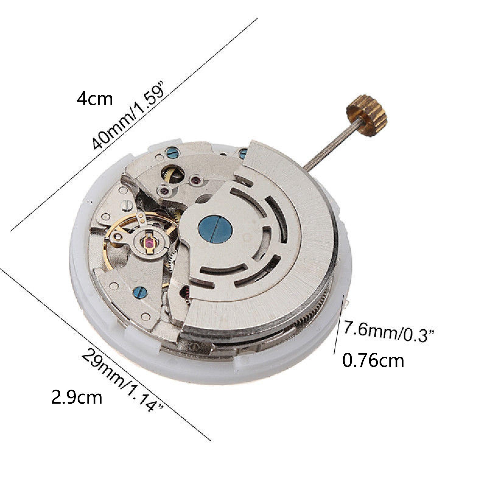 New Dual Calendar Automatic 2813 8205 Watch Movement Day Date High Accuracy D