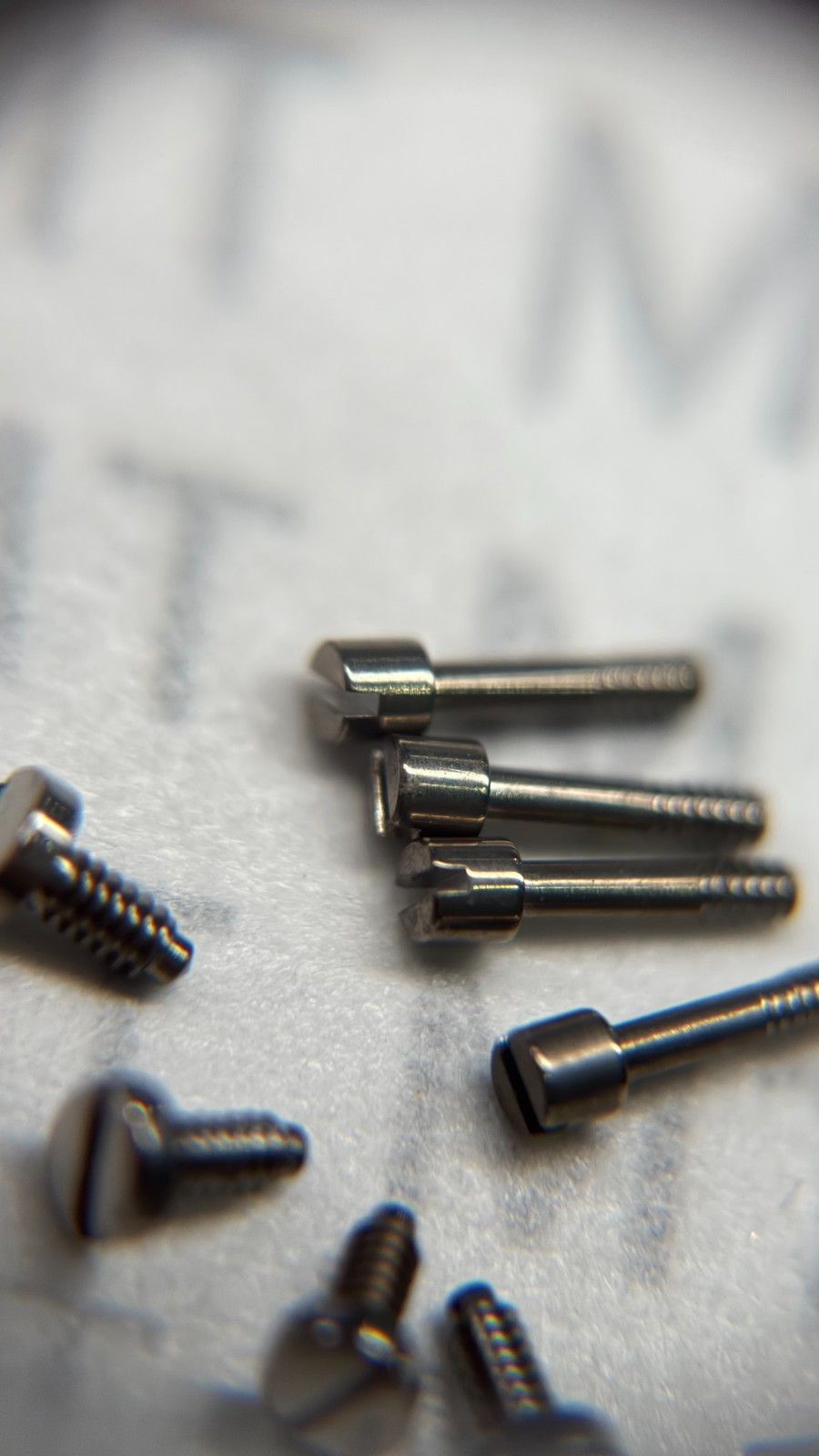 Screw Pushrod Set 10pcs For IWC Portugieser 3714 Used Watch Part