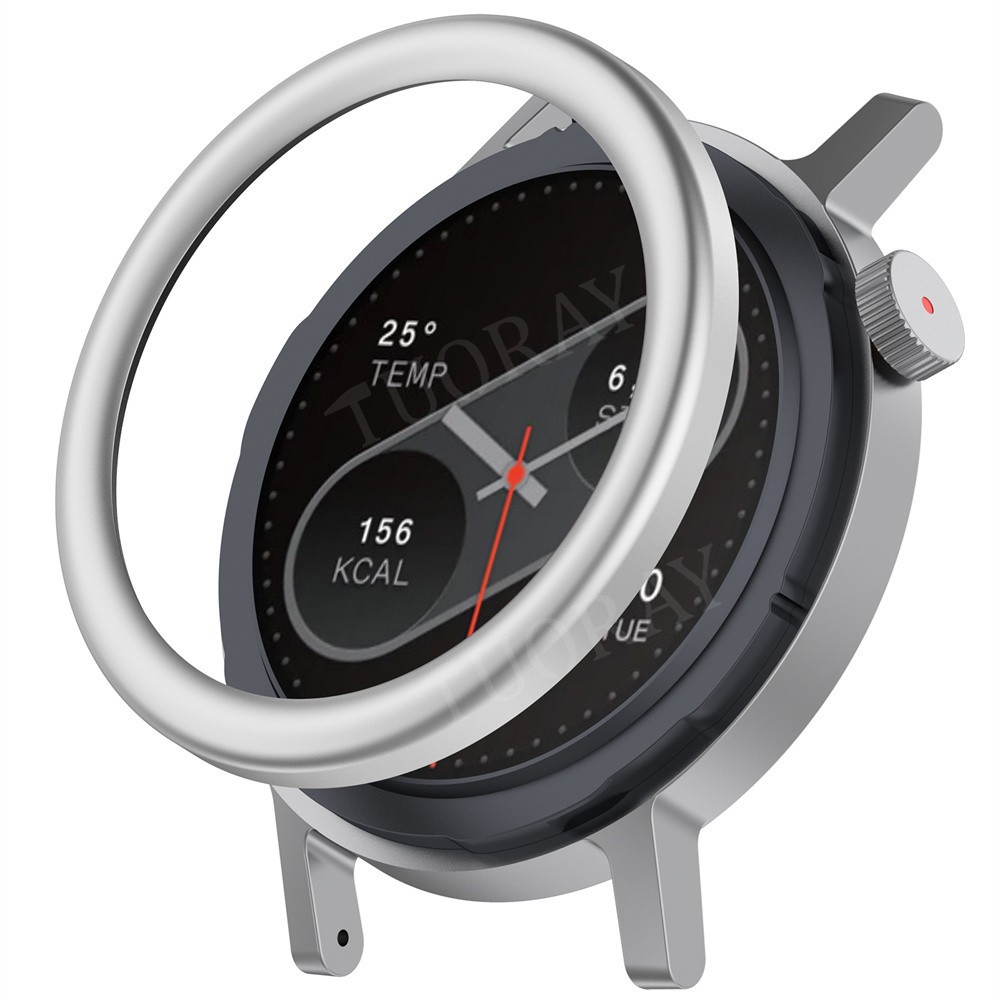 Metal Bezel Ring For CMF Watch Pro 2 Protective Watch Case With Tempered Film