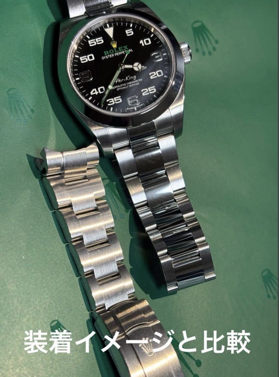ROLEX Genuine Bracelet 72400 Air-King 116900, Milgauss 116400, Explorer I 214270