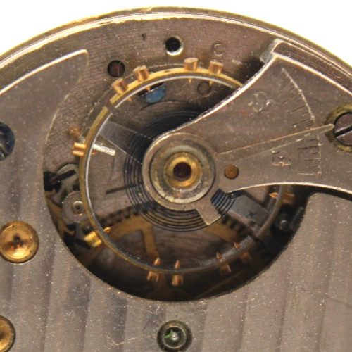 1909 NEW YORK STANDARD POCKET WATCH MOVEMENT 3985981 GRADE: 65 18s 7j (FN2)