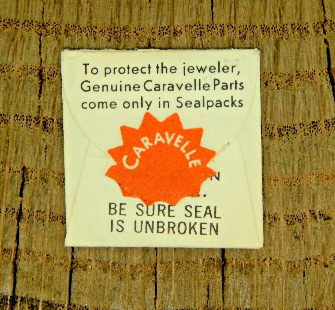 Genuine Caravelle 11OBAC GB 23 TRIT Set of Hands Watch Part 63-64 NOS