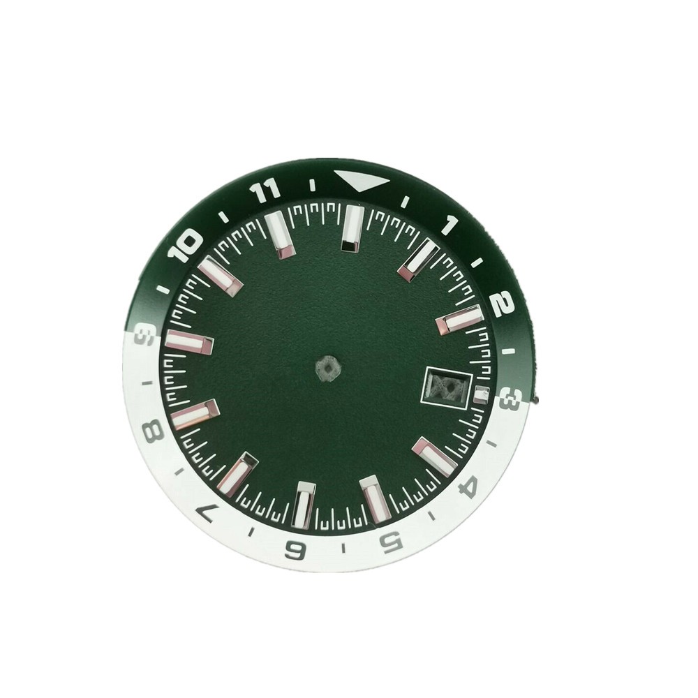 Green Luminous 6 Colors 1.44in/36.5mm Watch Dial For Seiko NH35 NH35A Movement c