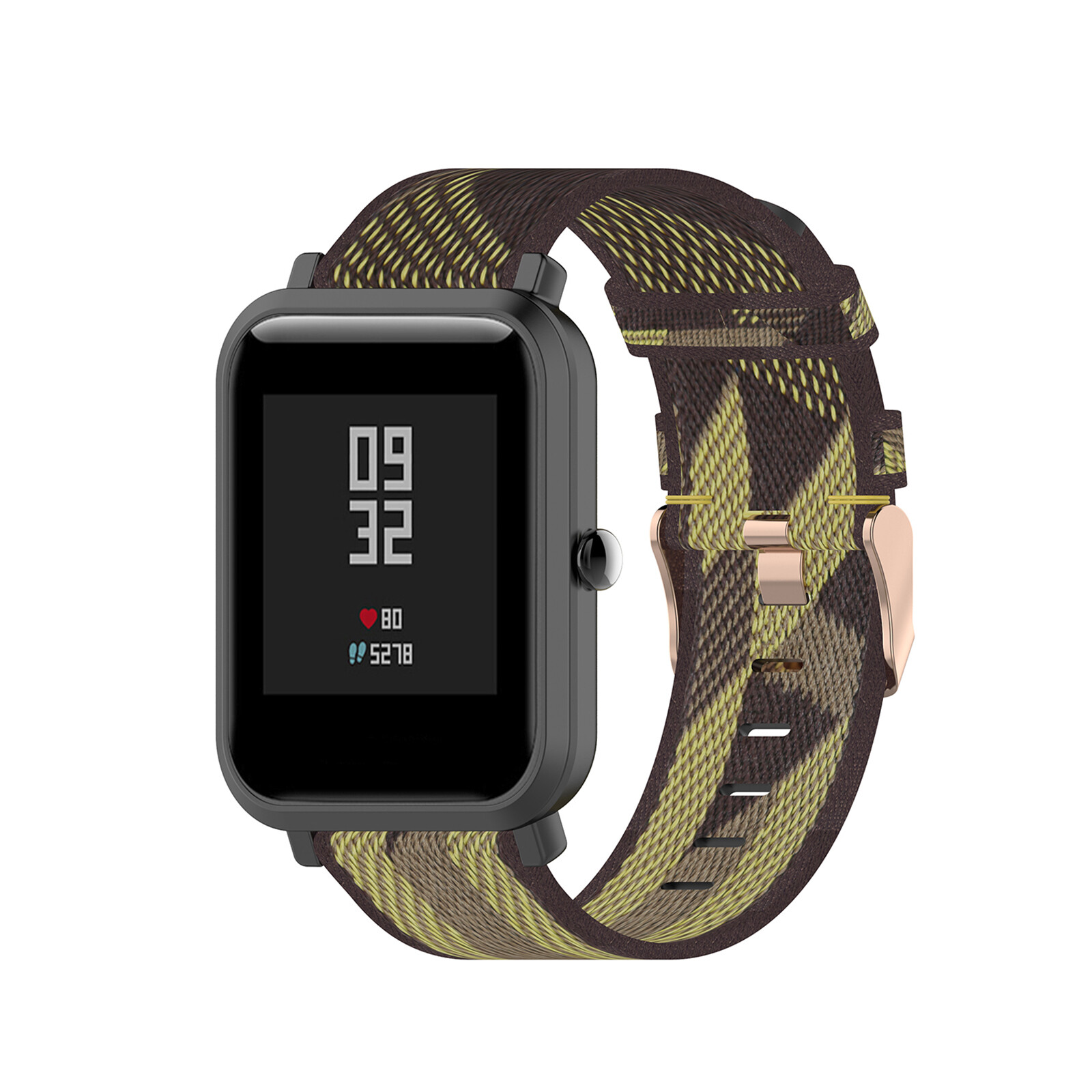 20MM Watch Strap Woven Nylon Fabric Strap Watch Accessories For Amazfit Active