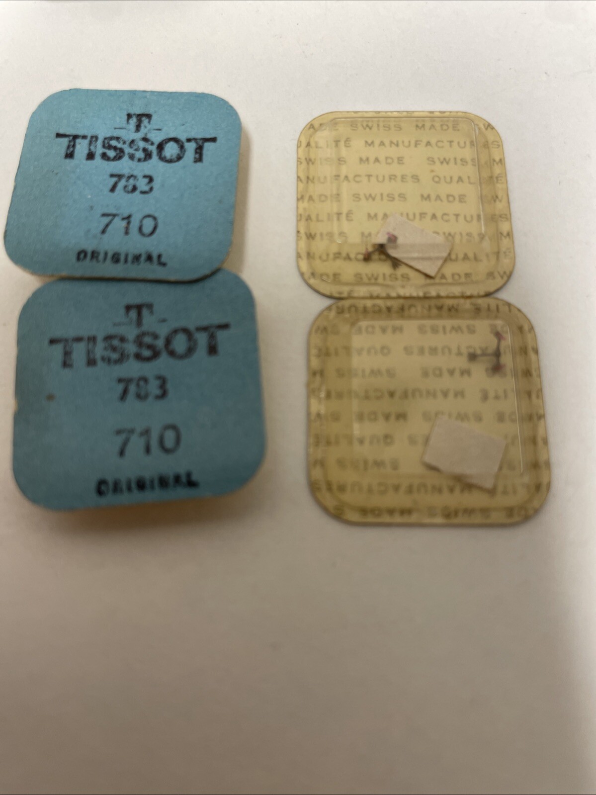 Original Tissot 783 Part 710 Jeweled Pallet Fork With Staf 781 2481 Omega 1481