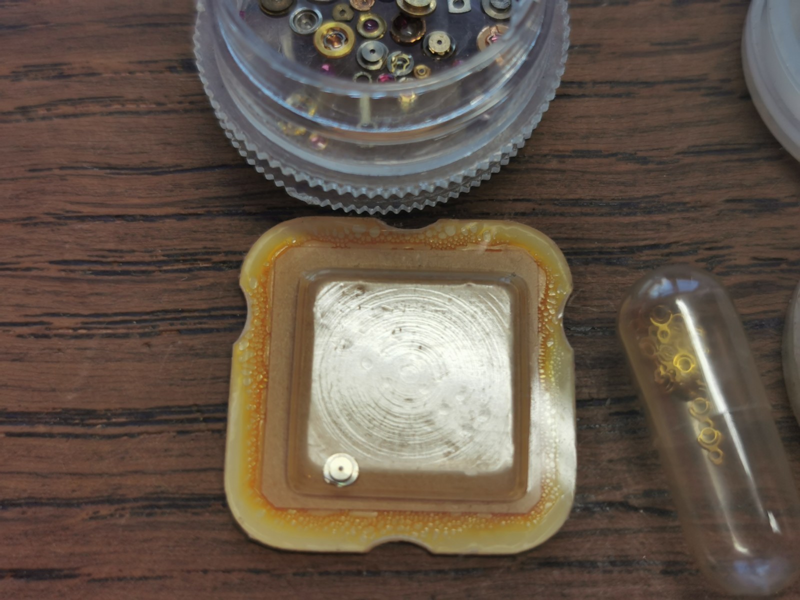 Watch Parts, Cap Jewels, Shock Springs, Chatons, Mostly NOS, Watchmaker #R656