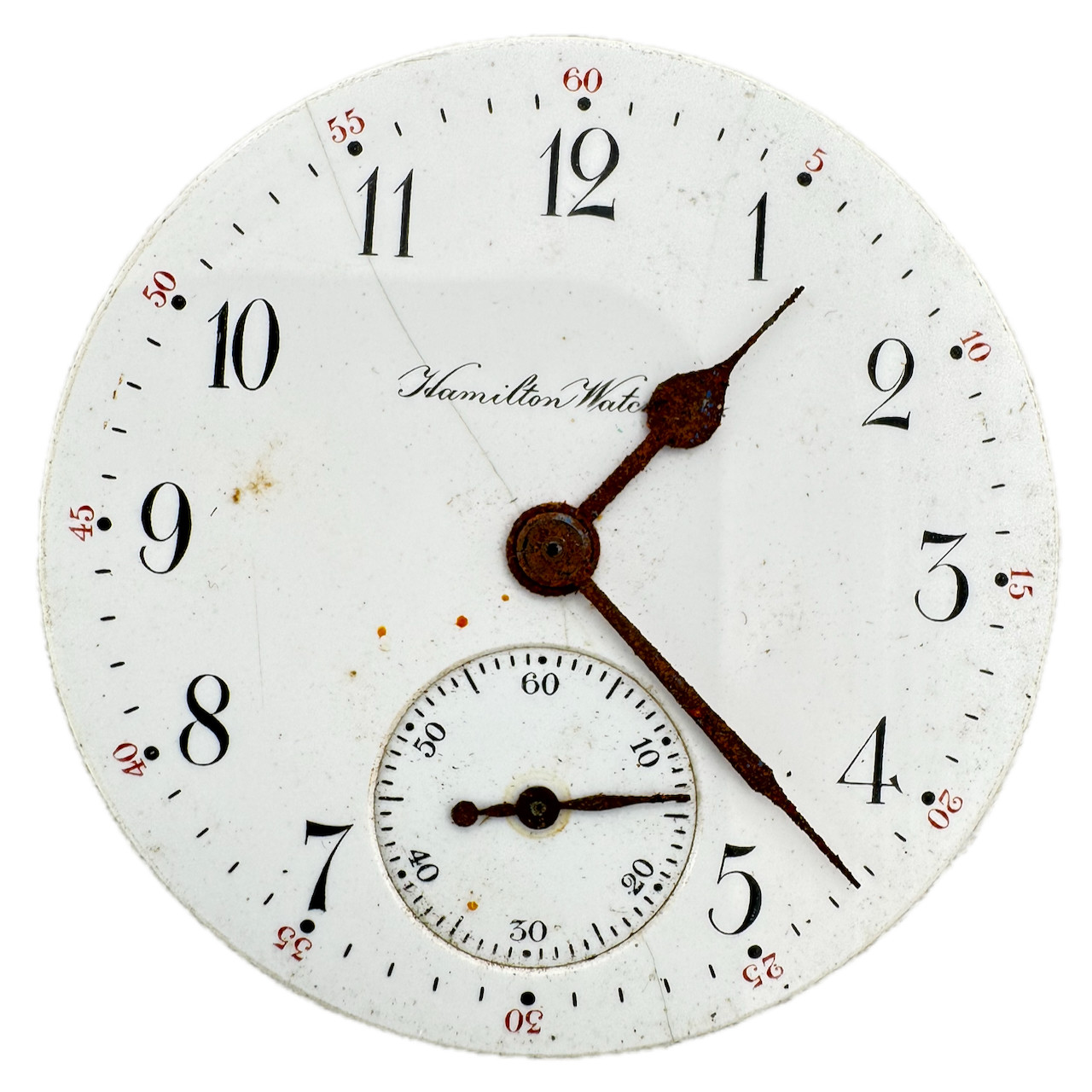 Antique 16s 1902 Hamilton 17j Mechanical Pocket Watch Movement 974 USA