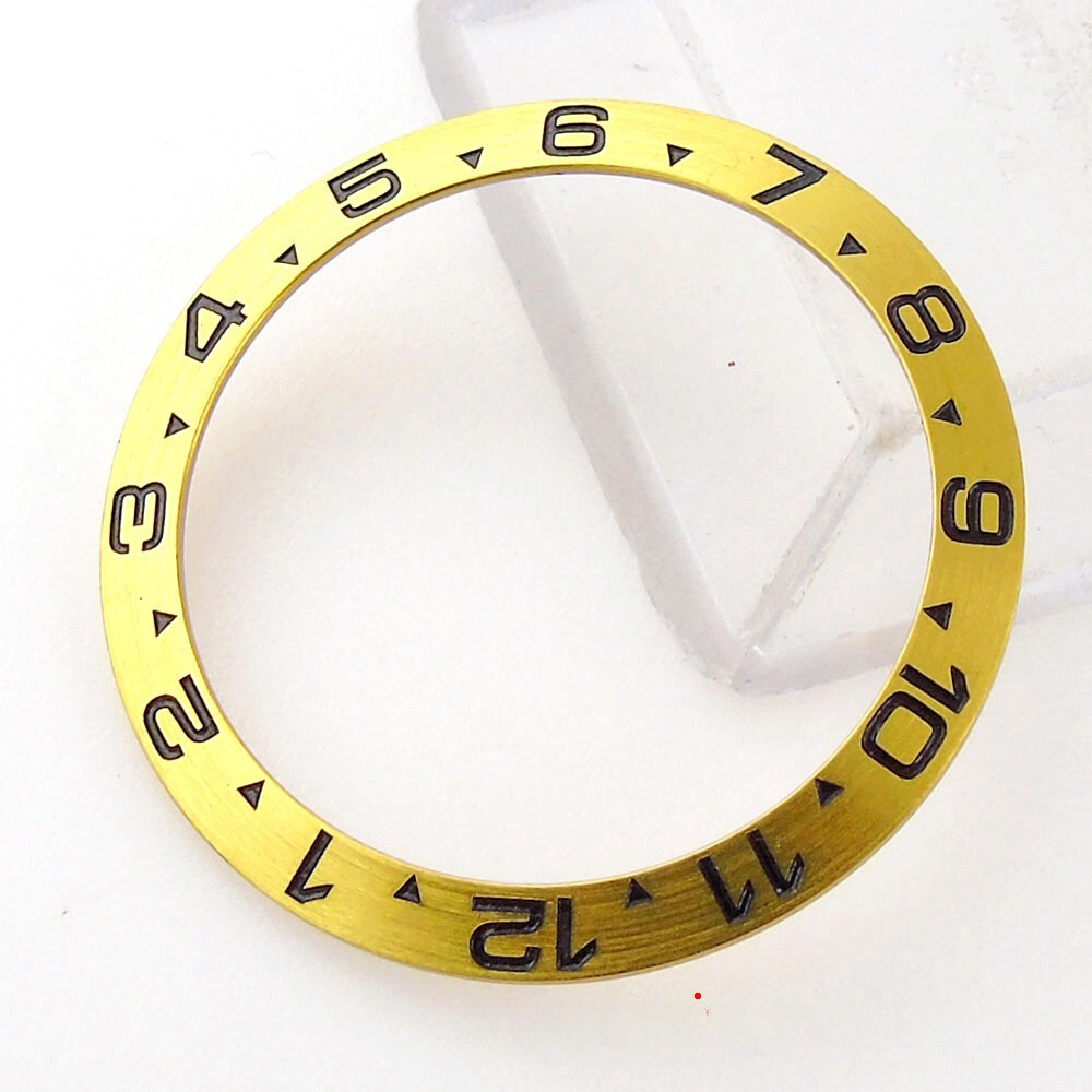 New 38mm*30.7mm Alloy Slope Watch Bezel Insert Ring For SUB GMT Men Watch