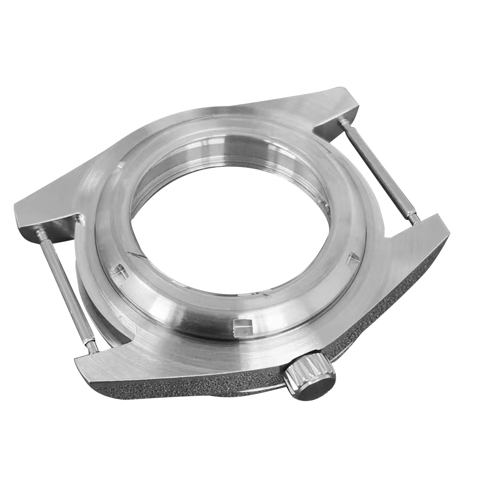 41mm Stainless Steel Watch Case Sapphire Glass For NH35/NH36/4R/7S Movement fhy
