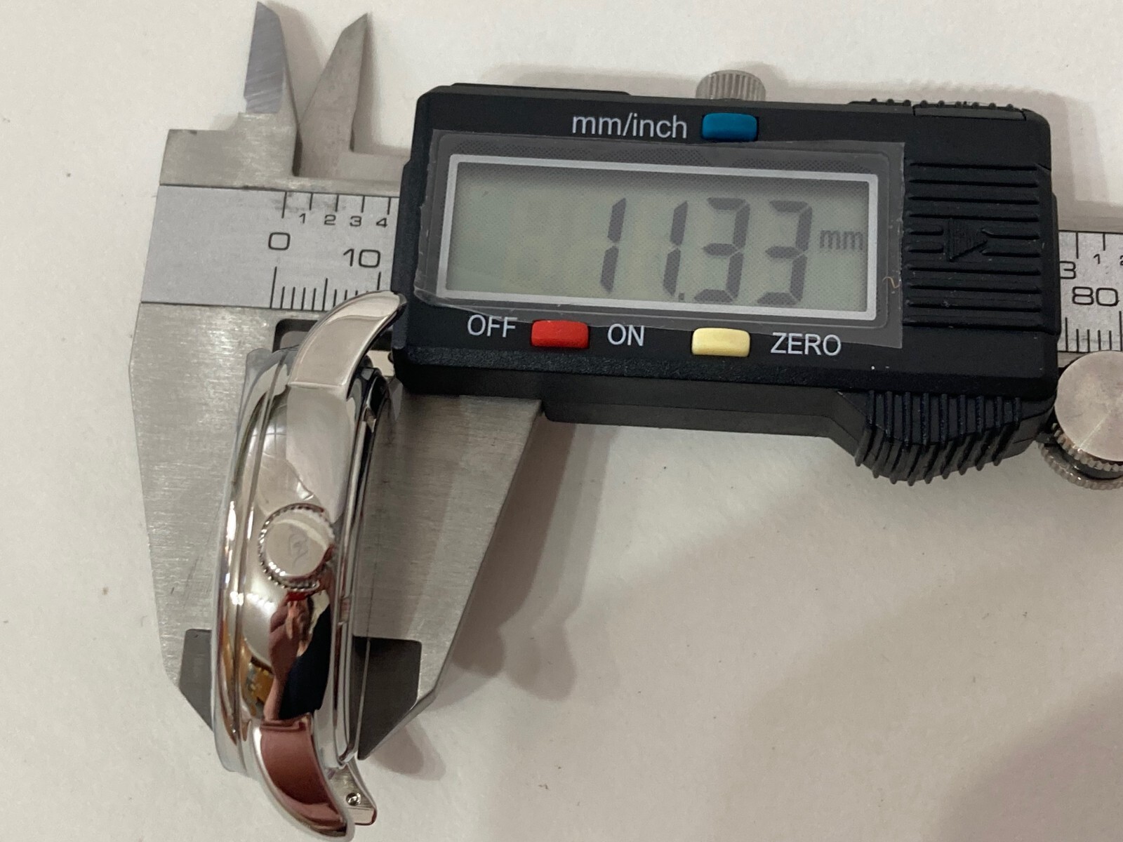 SPARE PARTS ACCESSORY STEEL CASE PHILIP WATCH CARIBE NEW.13