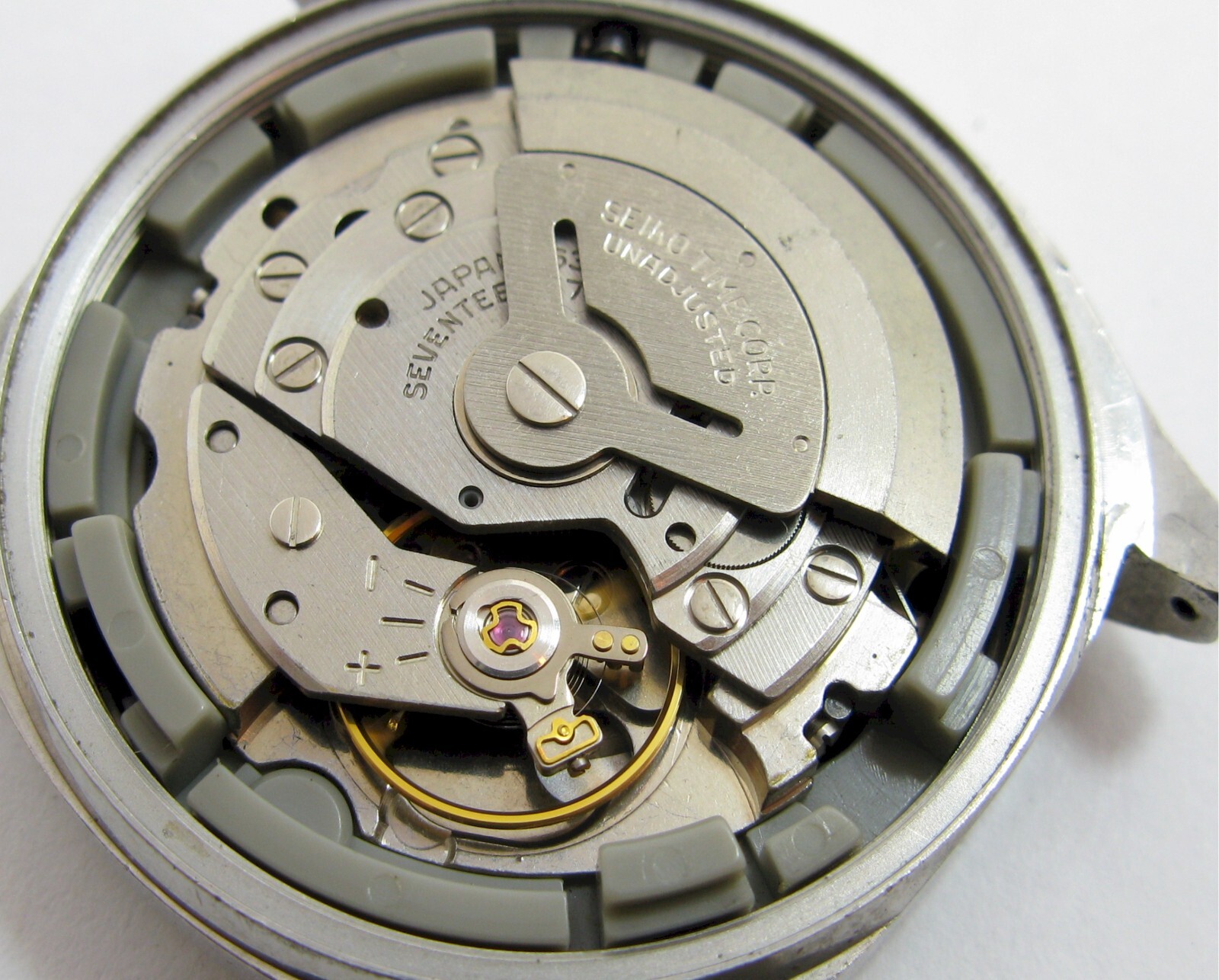 Seiko 6309 A complete automatic s. steel watch 17 jewels & dial 512L for parts