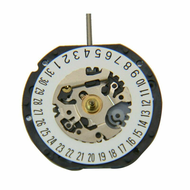 Japanese VX12E Watch Quartz Movement Date At 3’/6′ 3Pin Single Calendar Battery