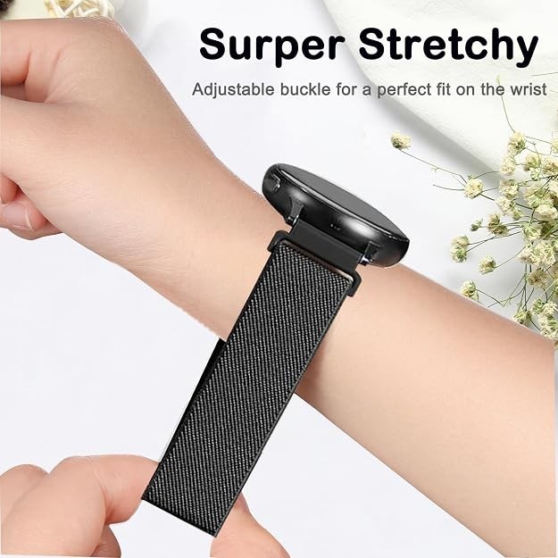 5 Pack Stretchy Watch Bands for Amazfit Bip 6/ Bip 5/GTR 4/GTR 3 Pro/GTR 3/GTR 2