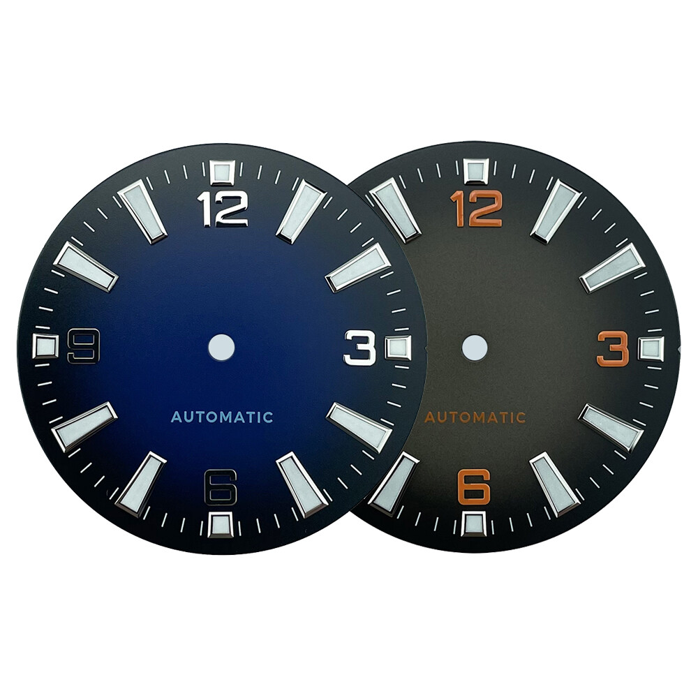 33mm NH38A Sterile Dial No Logo Seamaster 600 Style BGW9 Lume Watch Dial No Date