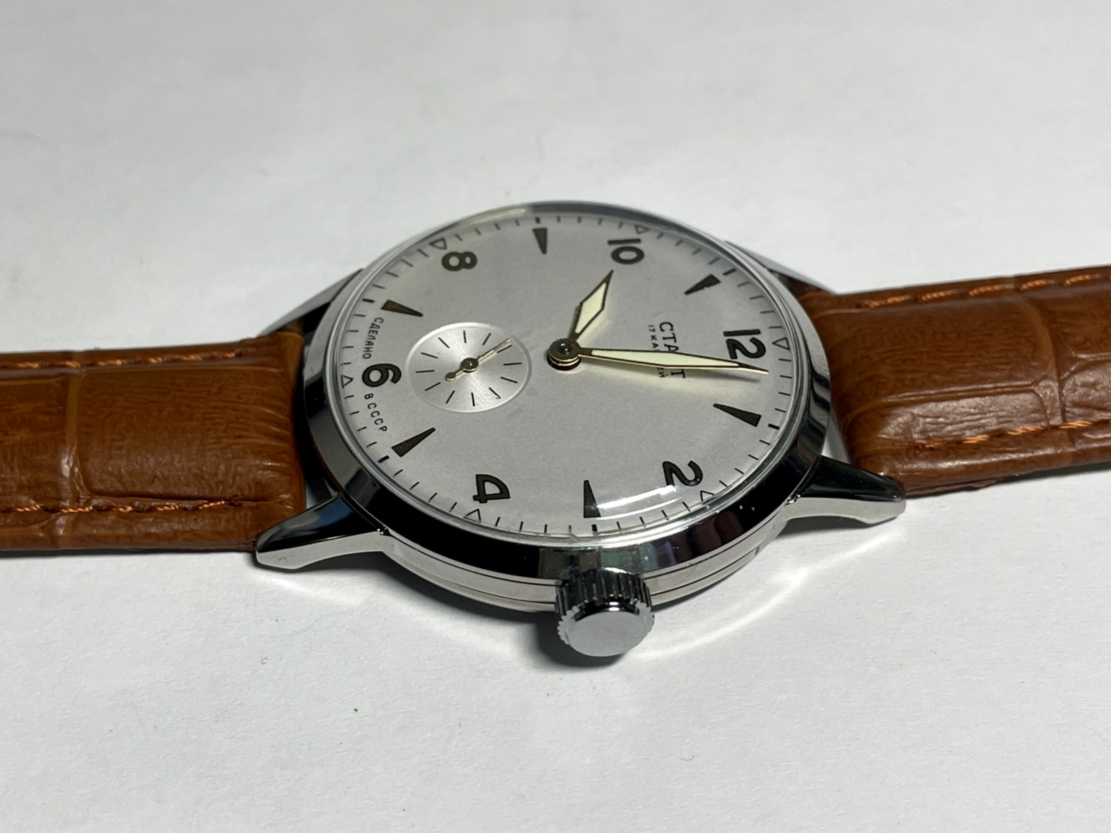 START WRISTWATCH 17 JEWELS Very rare vintage WATCH 2 kv 58 years