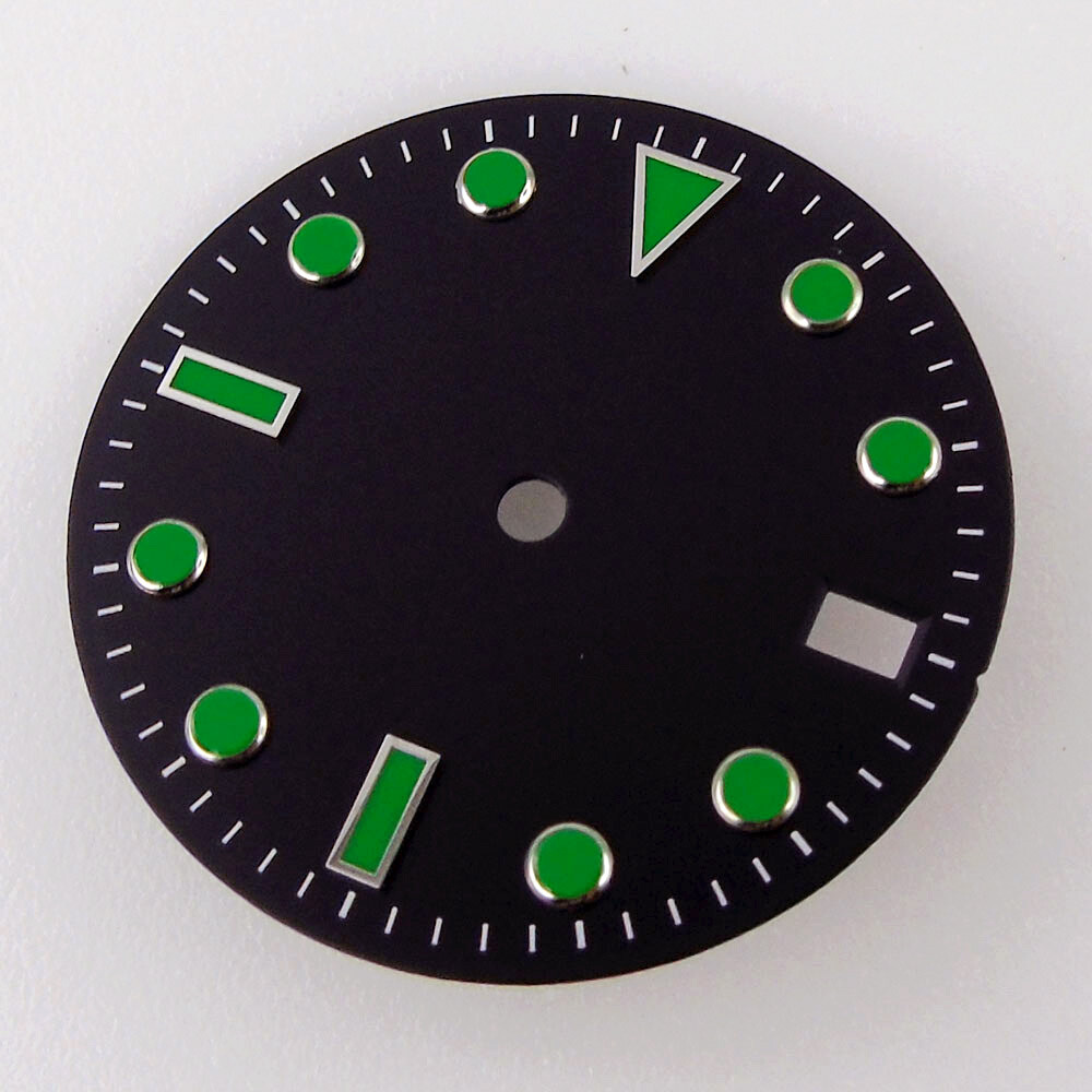 For NH35 Miyota 8215 DG2813 ETA 2824 2836 28.5mm Sterile Watch Dial Date Window