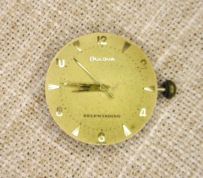 Bulova Movement cal 10CSC self-winding, For Parts