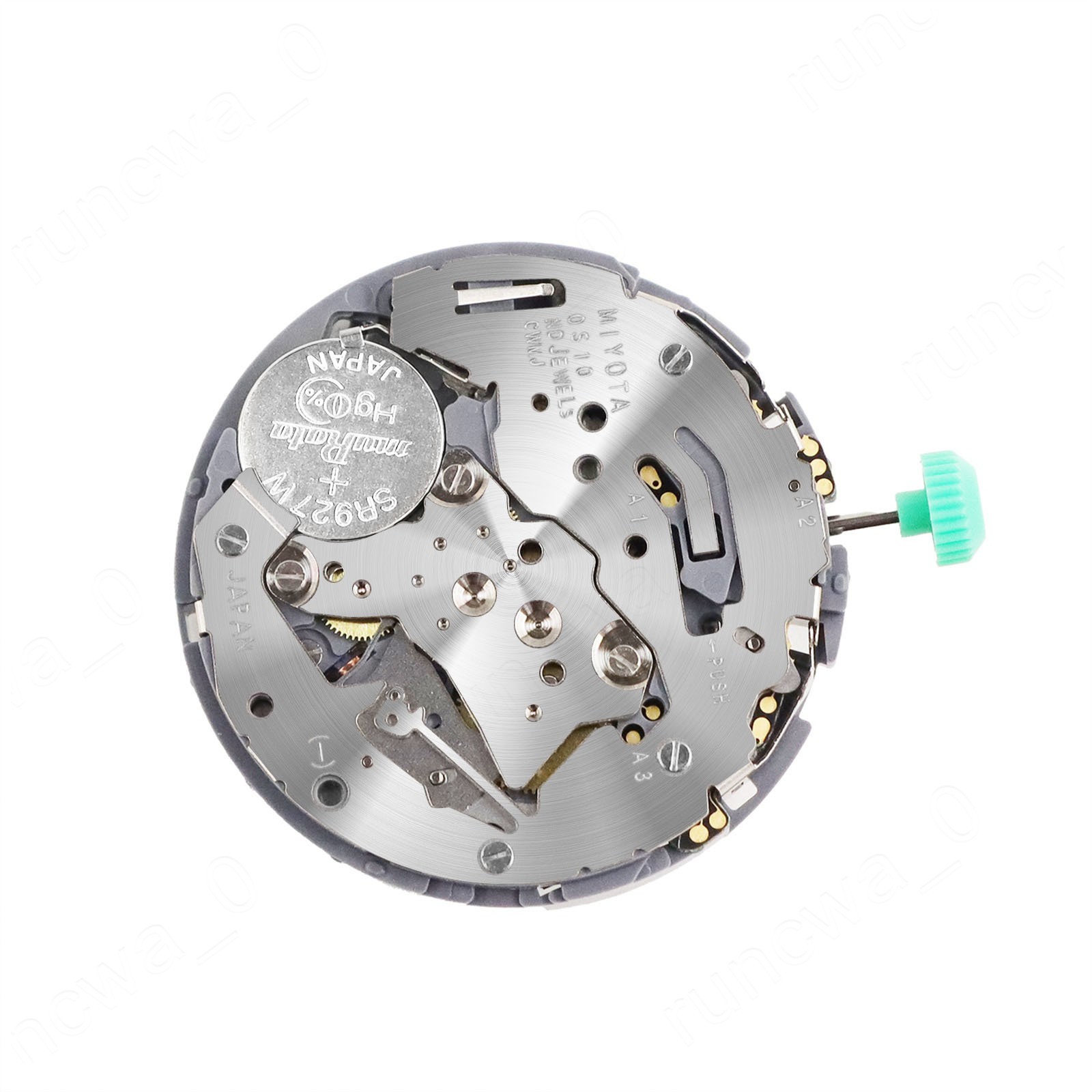 For Miyota/Citizen 0S10, 3 Hands, Date @3, Japan Chronograph Quartz Movement OEM