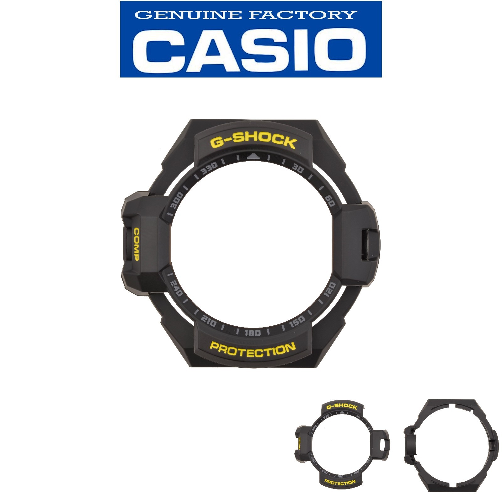 Casio G-SHOCK Black BEZEL Case Top & Bottom GA-1000-8A GA-1000-9B Original