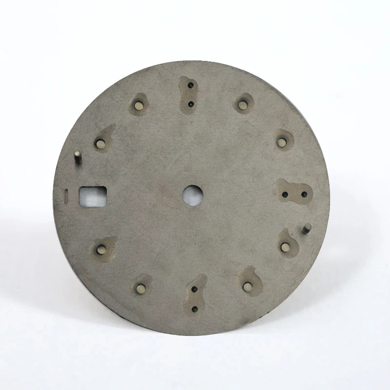 DS For 2824 Movement 28.5mm Matte Black Dial Ym Index Blue/C3 Lume Custom Logo