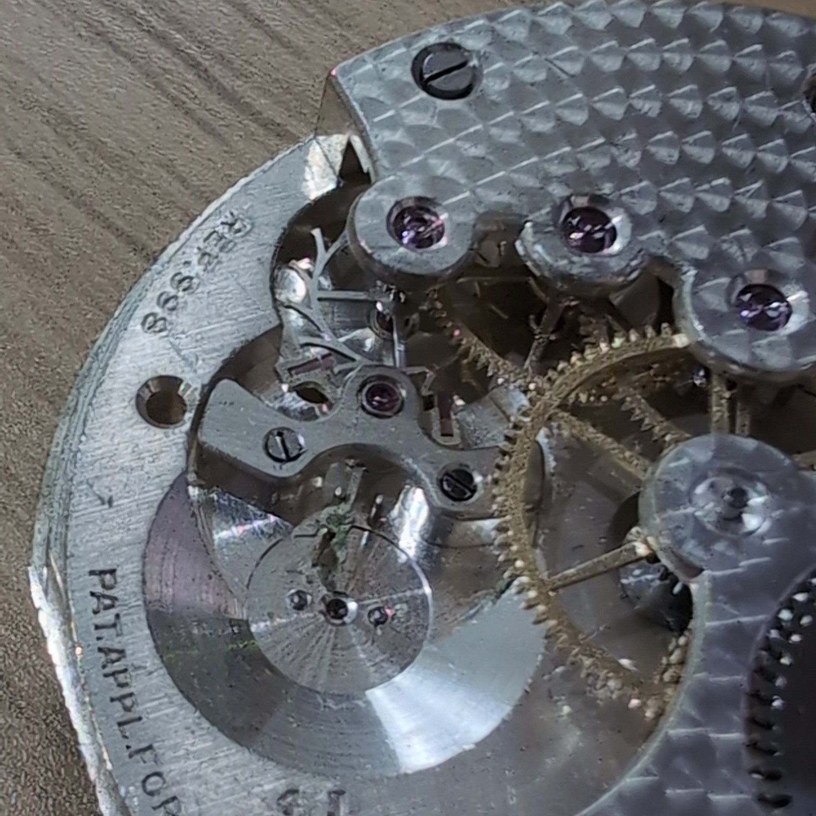 Tacy Henry Sandoz Admiral Pocket Watch part Movement