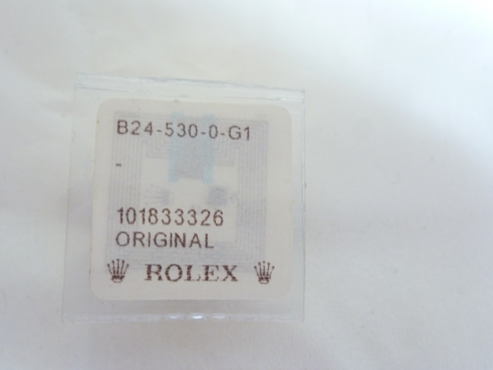 ROLEX 1530 STEEL CROWN B24-530-0G1-GMT NEW OLD STOCK New