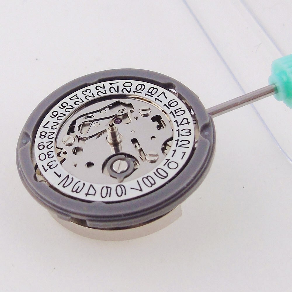 Original Japan 21 JEWELS Mechanical NH05A Watch Movement For Women White Date
