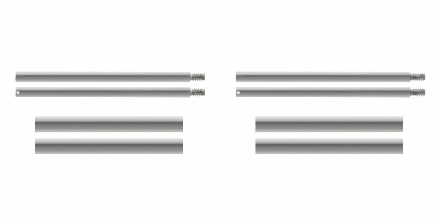 4 + 4 SCREW + TUBES FOR 40MM PANERAI 22MM BAND LEATHER/RUBBER STRAPS-316L SWISS