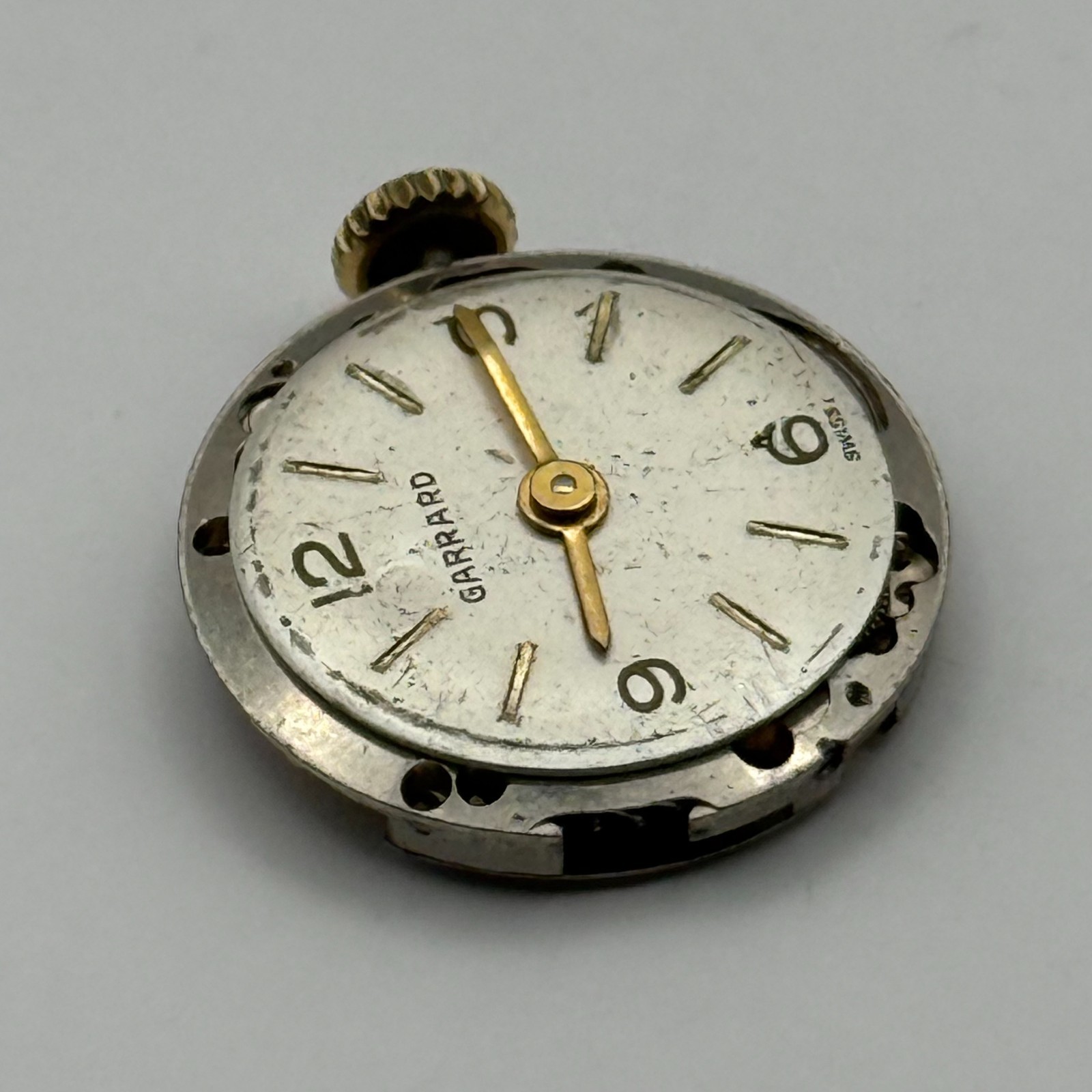 ETA 2510 Watch Movement Garrard 17 Jewels Ladies Manual Wind Vintage Parts 17.5m