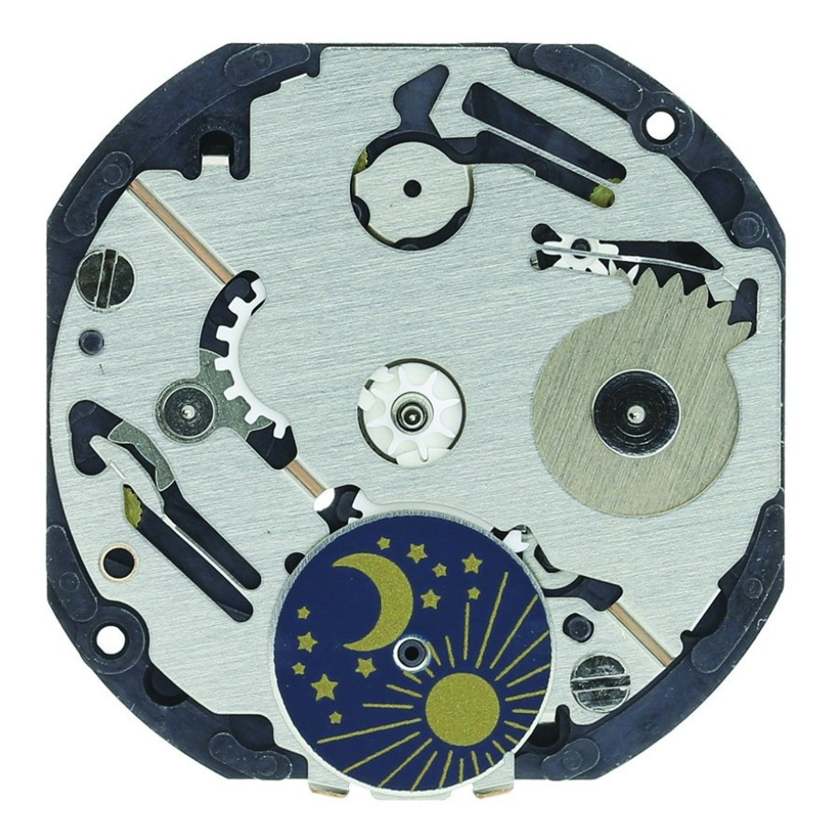 For Genuine Hattori Epson TMI VX3H Watch Movement Japan 3 Hands 2 Eyes (3,9)