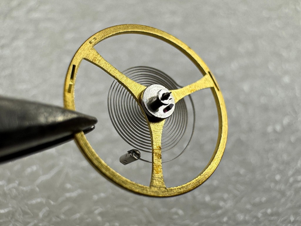 Poljot Ocean Chronograph Vintage Russian CALIBER 3133 Watch Balance part nr. 721