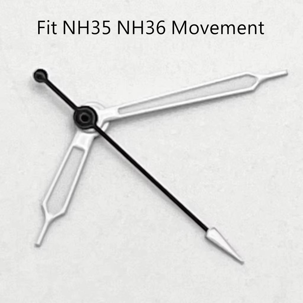 NH35 Hands Silver/Blue Watch Hands Fit NH35 NH36 PT5000 ETA2836 2824 DG2813 3804