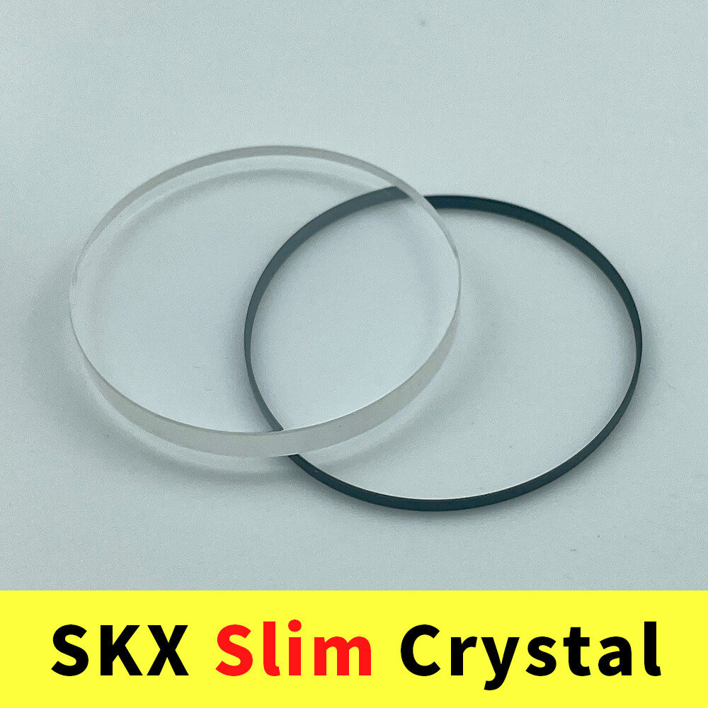 SKX SRPD Compatible Slim Flat Sapphire Crystal and Gasket High-Quality