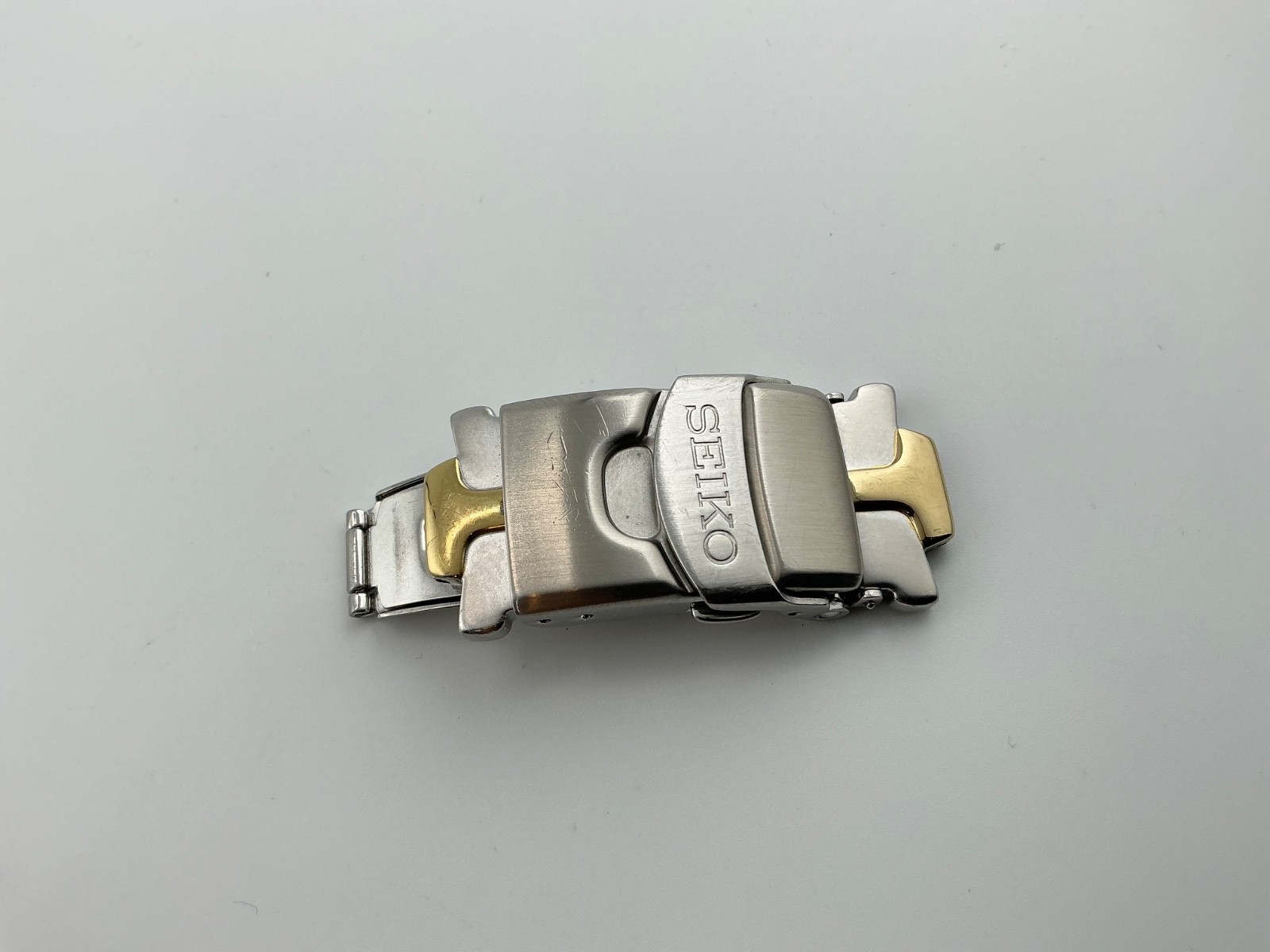 Men’s Seiko Caseback 7T32-6M49 stainless steel Clasp 18mm