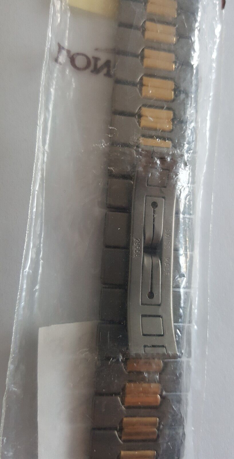 Longines Titanium-Gold Plated Watch Bracelet Number 29558