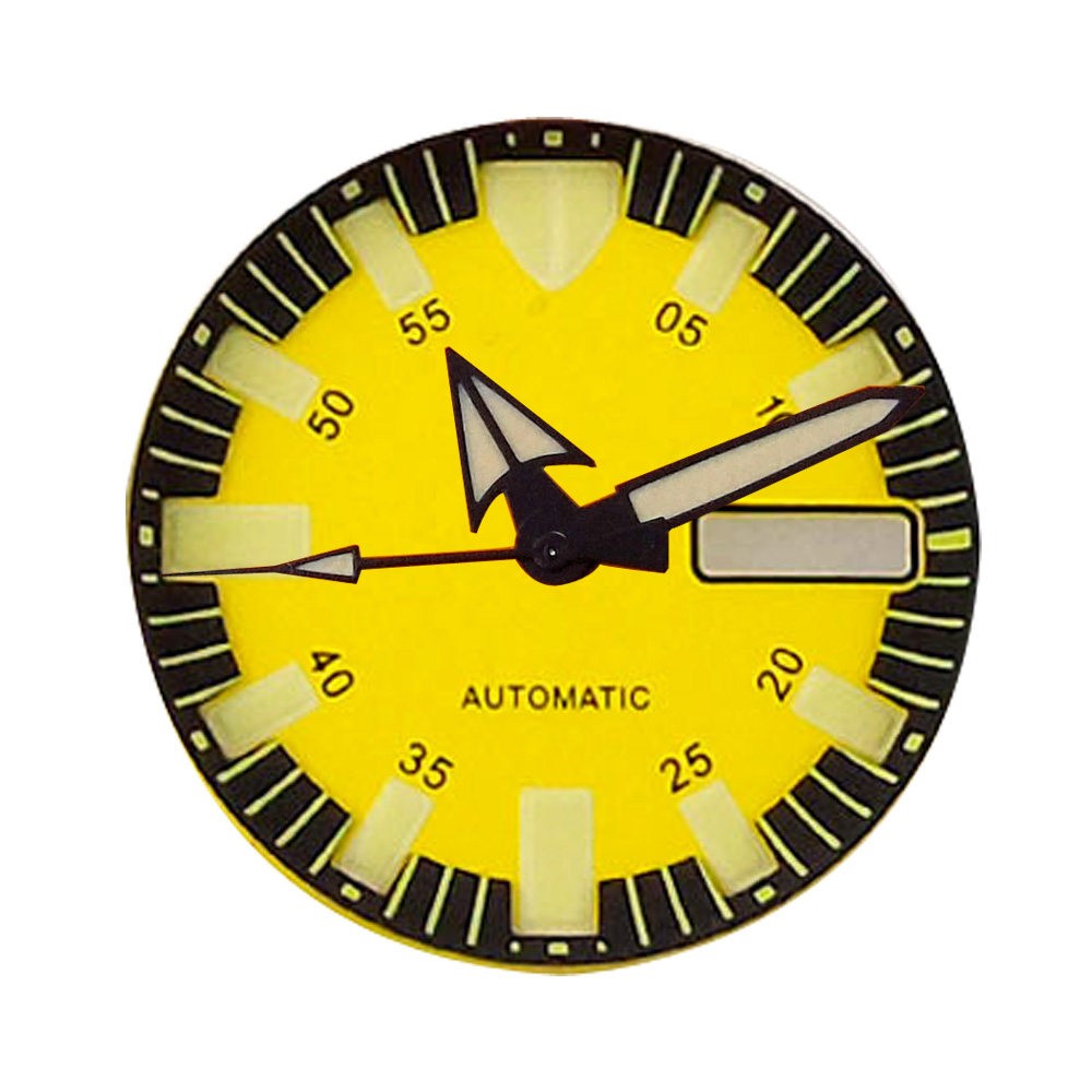 29mm Lume Diver Dial Triangle Indices Day Date Fit Auto Movement