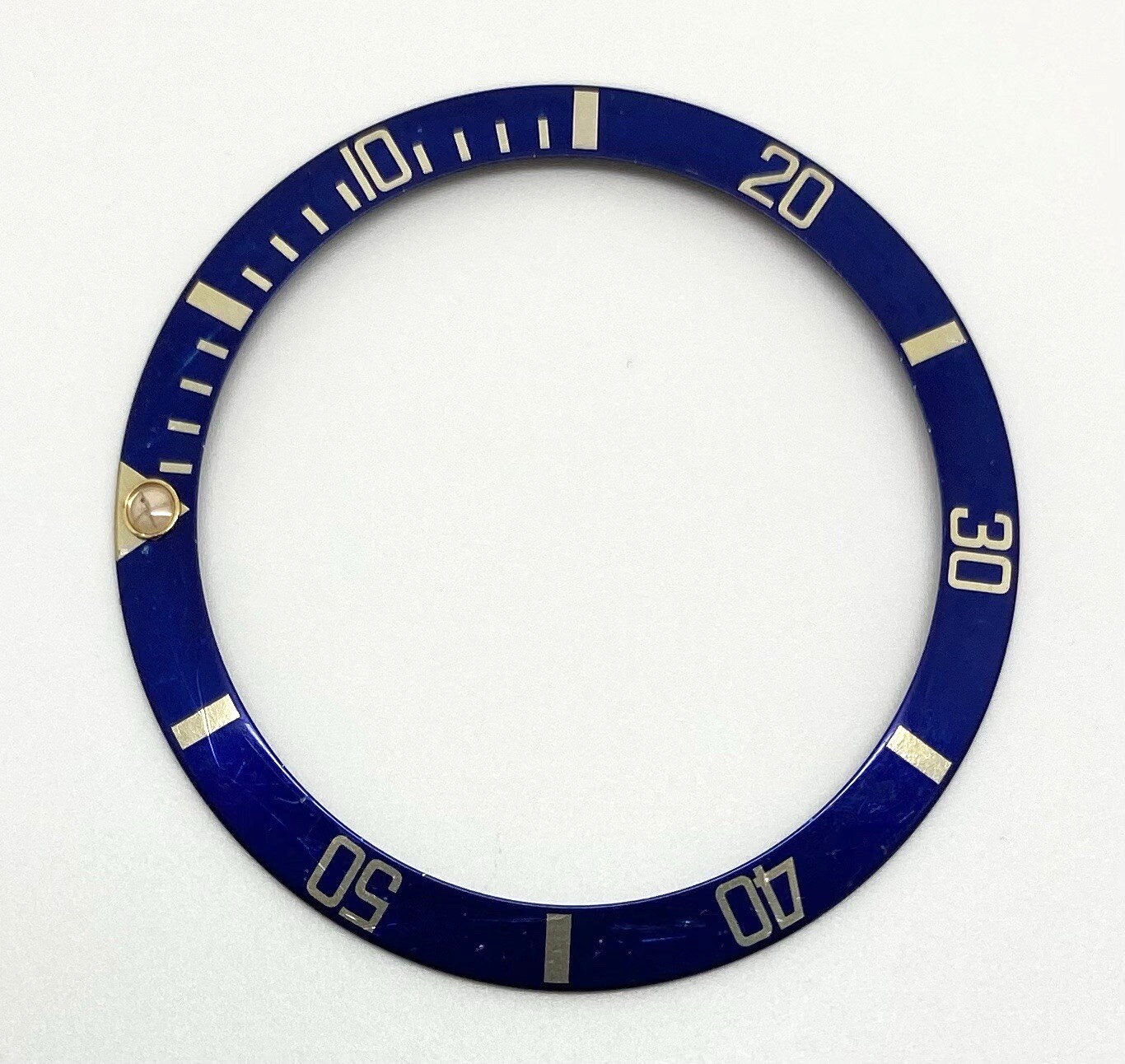 Authentic Rolex Submariner Date 16613 16803 16808 16818 Blue Watch Bezel Insert