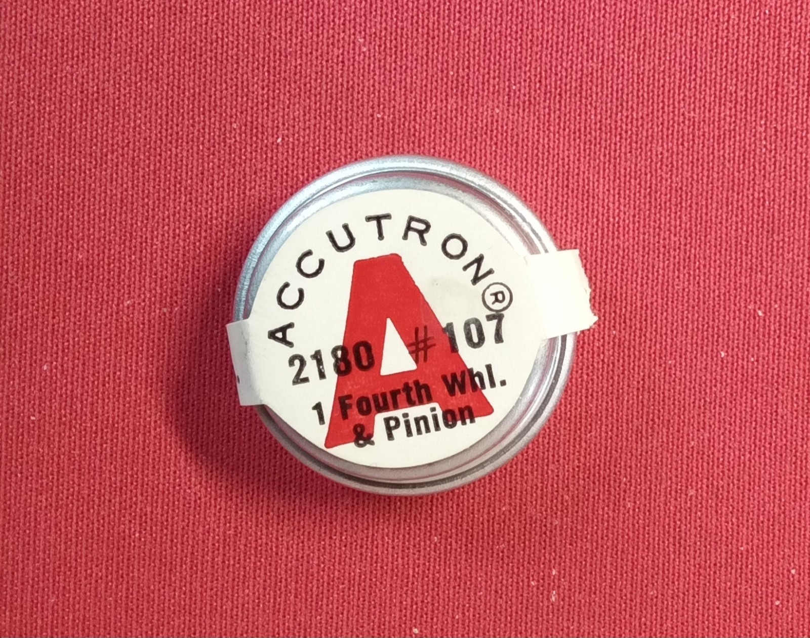 Bulova Accutron 2180 #107 Fourth Wheel & Pinion