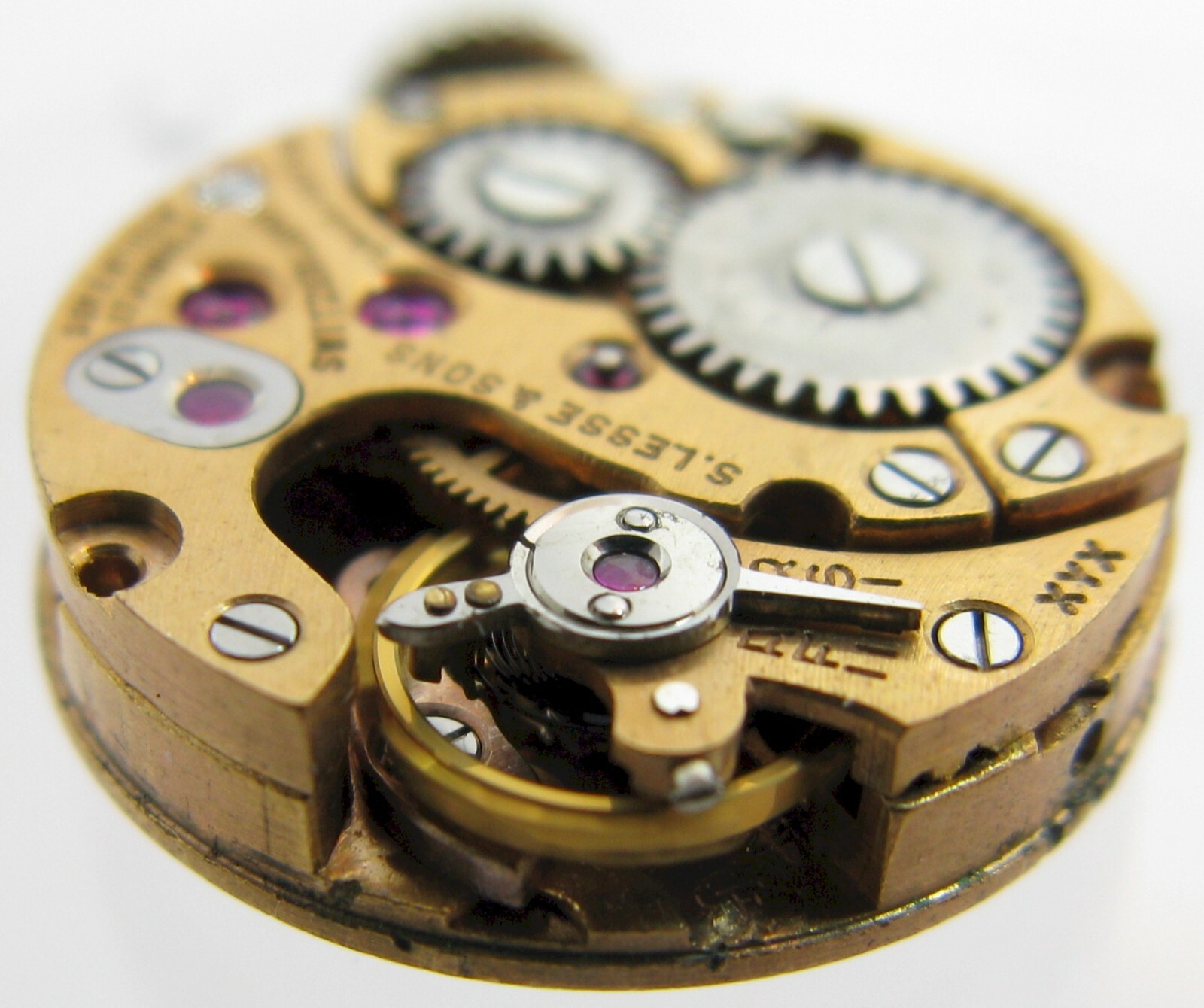 Lady Felsa F 22 S. Lesse & sons Watch Co. 17 jewels movement for part …