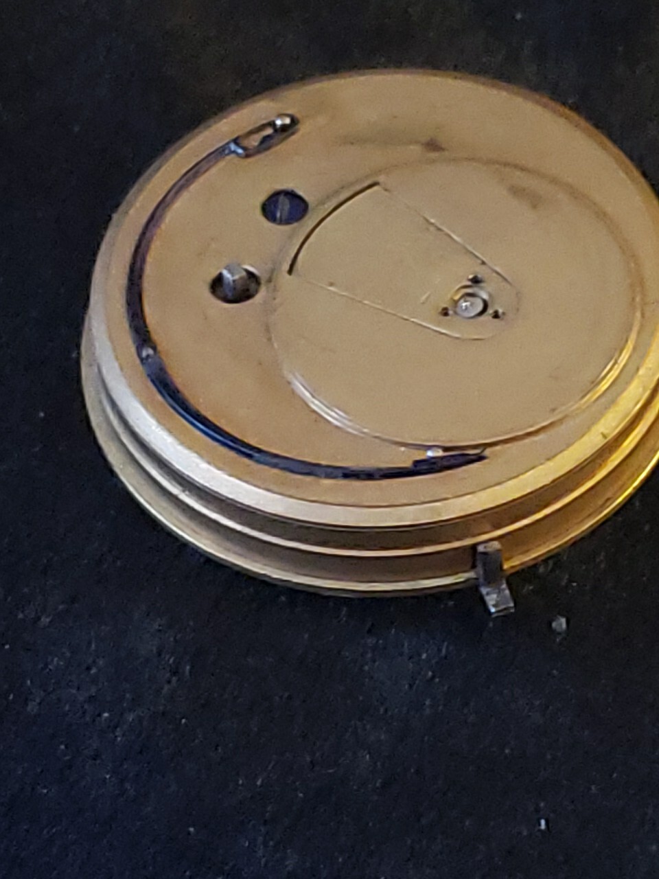 Fusee Pocket Watch Movement R. Wright Maker From Watchmakers Collection