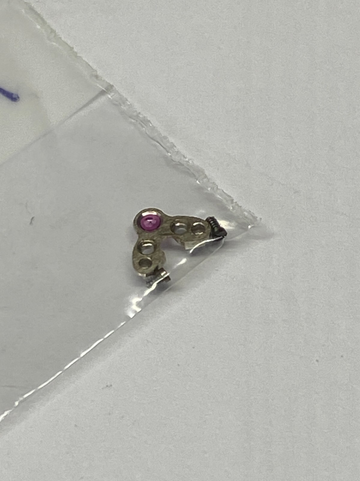 Longines Cal 19AS Part 125 Pallet Cock Bridge And Screws