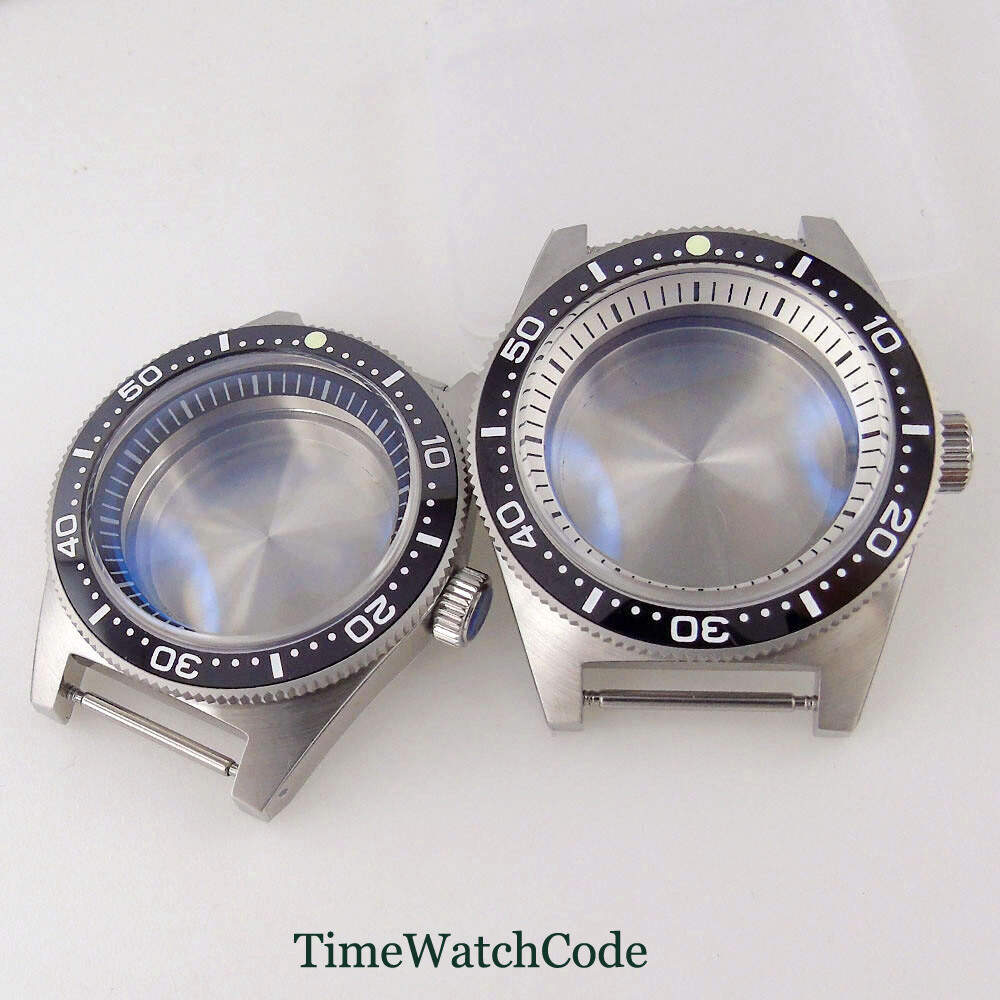 62MAS Dive Watch Case for NH35 PT5000 ETA2824 AR Sapphire 30BAR Waterproof 41mm