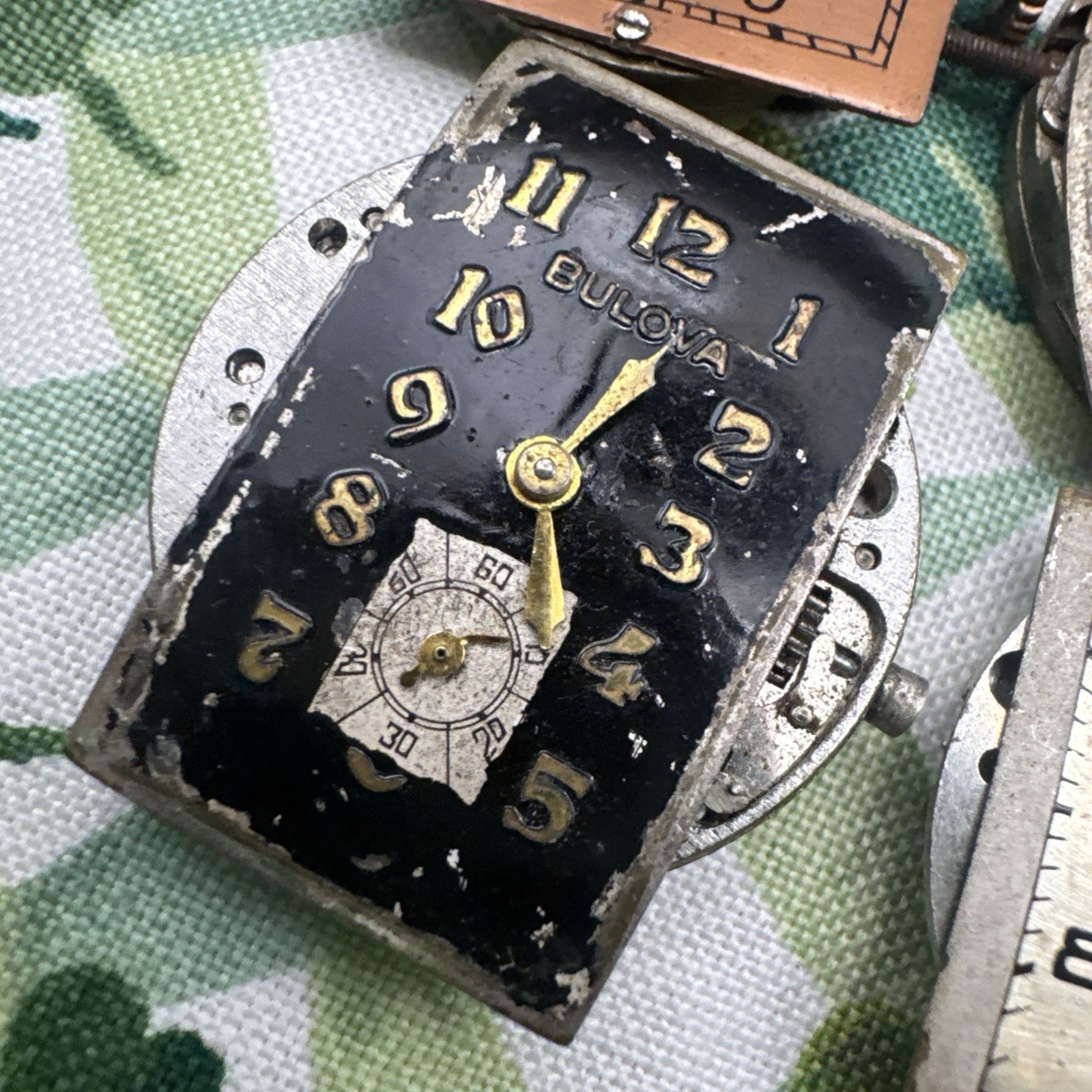 9 Men’s Mechanical Wrist Watch Movements For Repair Bulova Helzberg Monarch 670