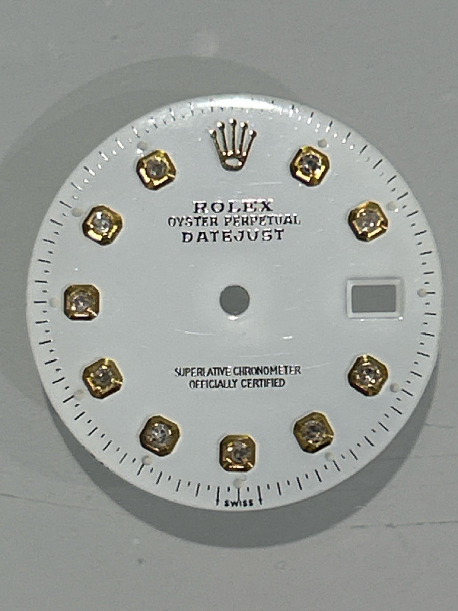 Rolex Datejust 16233 White Diamond Jubilee Dial – Gold Index Markers (NJL029205)