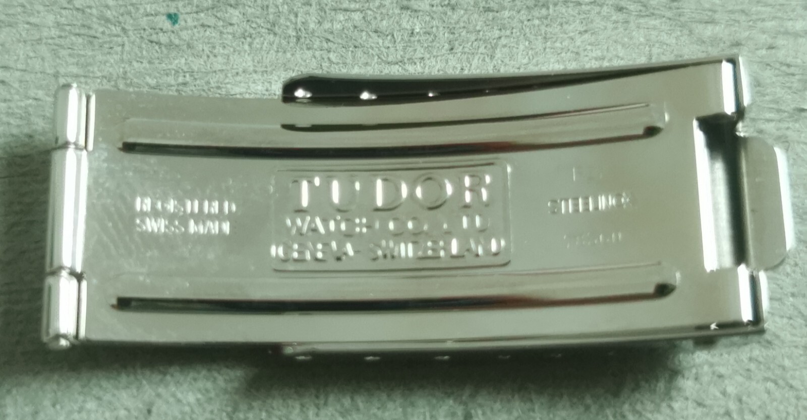 Tudor B32-20680T-N1 Buckle Deployant steel 16mm 78360 FZ7 New In Box