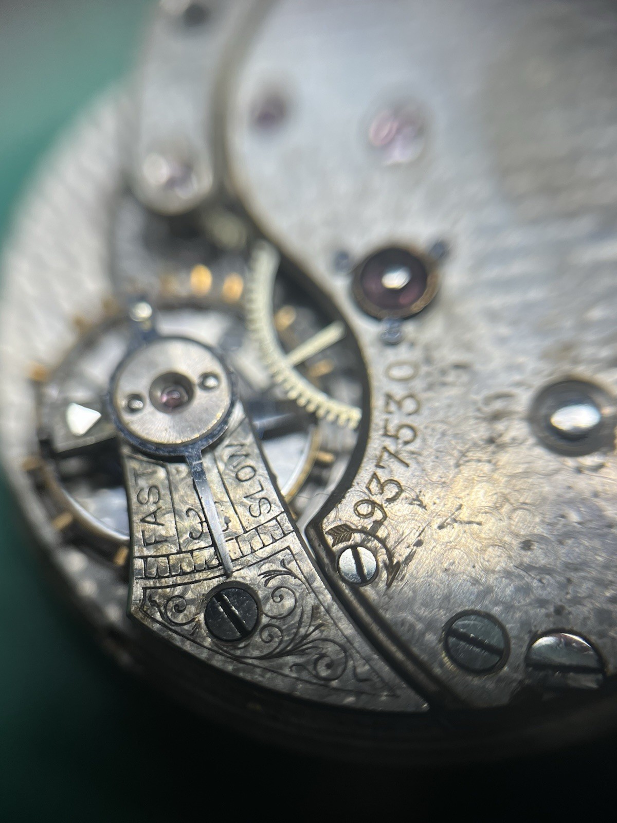 RUNNING Longines 0s Private Label 29.6mm Pocket Watch Movement
