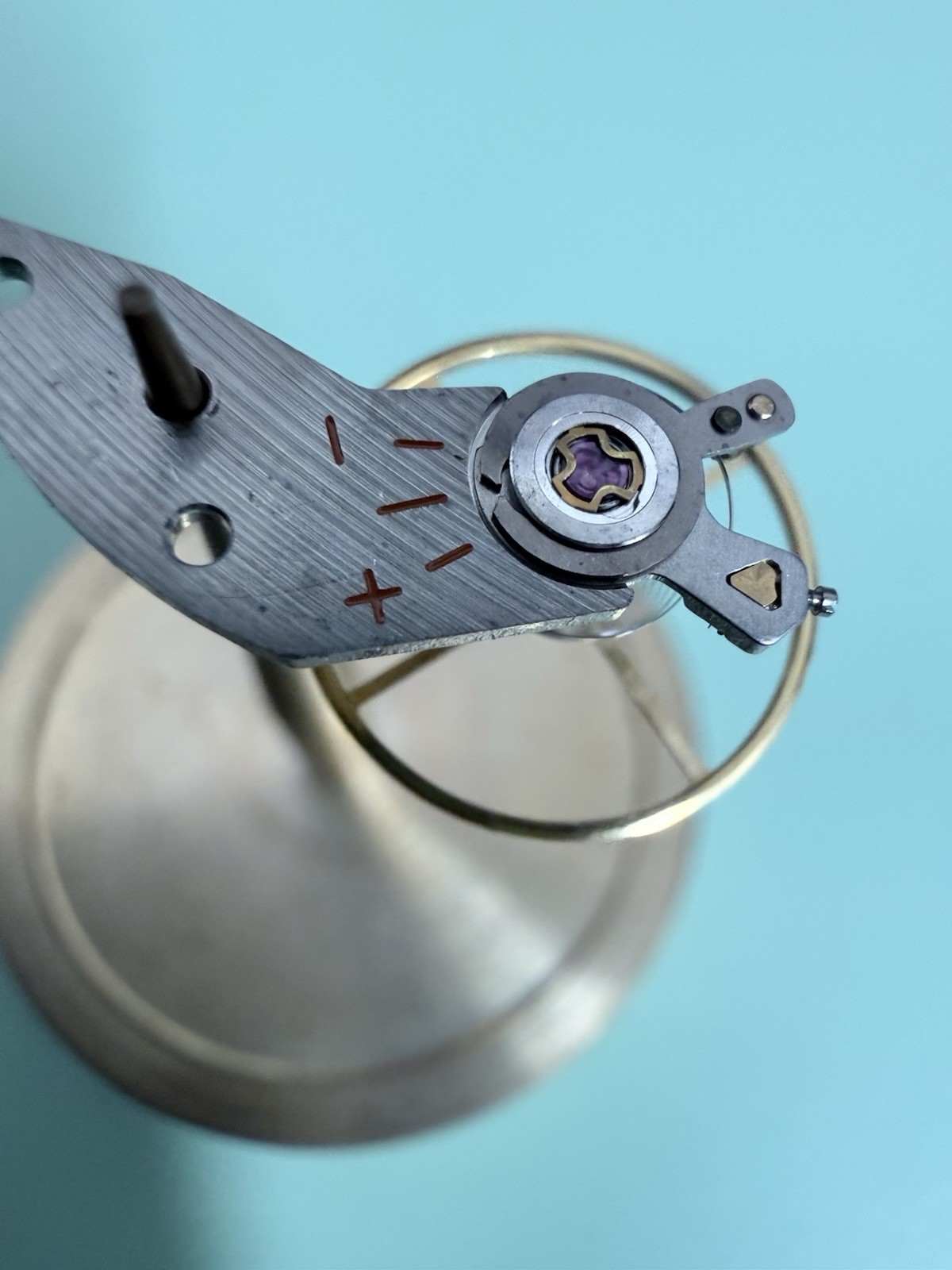 SEIKO 6119c Balance complete cock bridge Seiko 6119C Used