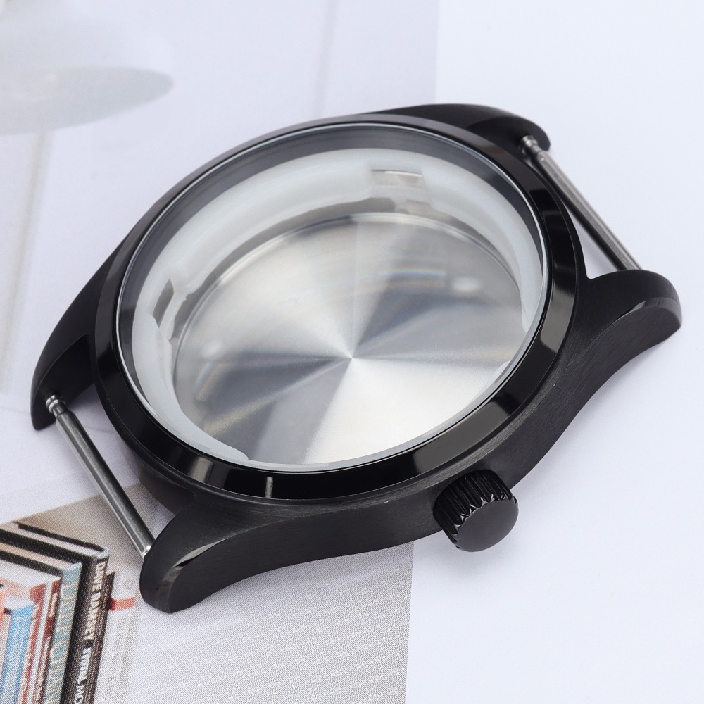 FEIYASHI Brushed STEEL PVD Electroplating Watch Case 40mm For Seiko NH35 36 NH38