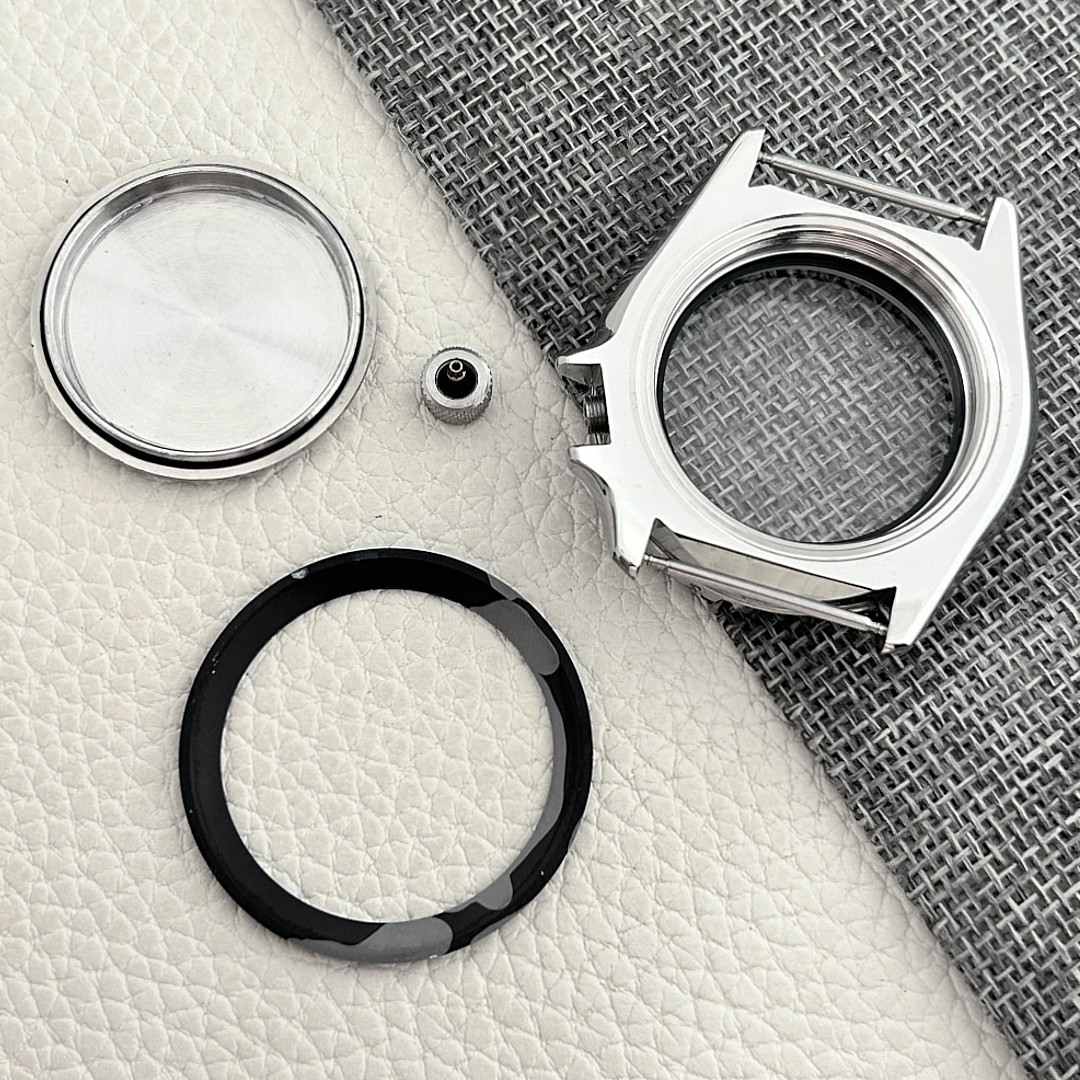 42mm 3.8 Crown Steel Watch Case for NH35/36/4R/7S Movement Watch Modified Mod US